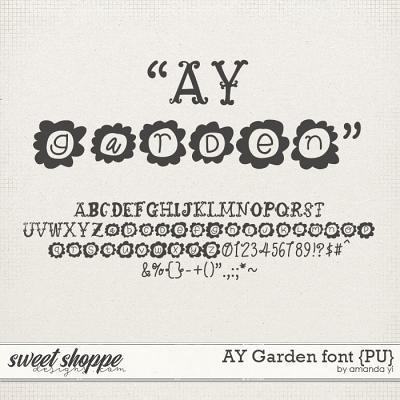 AY Garden {PU} by Amanda Yi