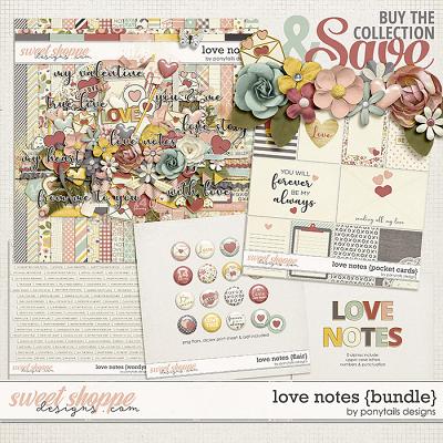 Love Notes Bundle by Ponytails