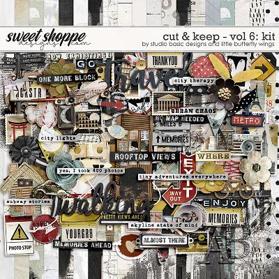 Cut & Keep - Vol. 6: Kit by Studio Basic & Little Butterfly Wings