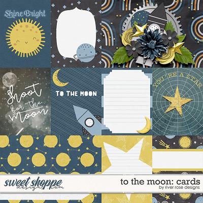 To the Moon: Cards by River Rose Designs