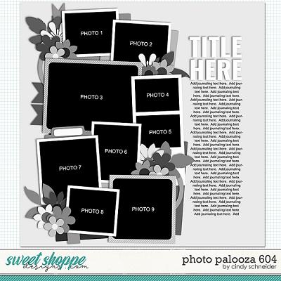 Cindy's Layered Templates - Photo Palooza 604 by Cindy Schneider
