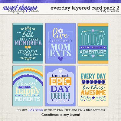 Cindy's Layered Templates - Everyday Layered Cards 2 by Cindy Schneider Cindy's Layered Templates - Everyday Layered Cards 2 by Cindy Schneider