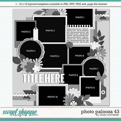 Cindy's Layered Templates - Photo Palooza 43 by Cindy Schneider