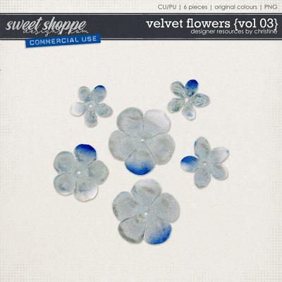 Velvet Flowers {Vol 03} by Christine Mortimer