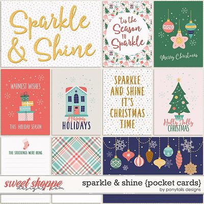 Sparkle & Shine Pocket Cards by Ponytails