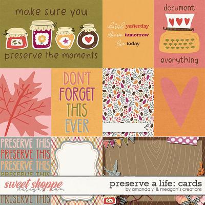 Preserve a Life:Cards by Amanda Yi & Meagan's Creations