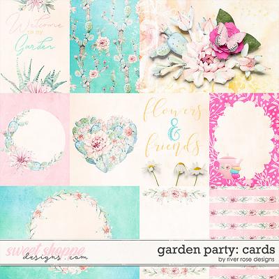 Garden Party: Cards by River Rose Designs