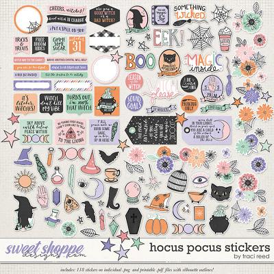 Hocus Pocus Stickers by Traci Reed