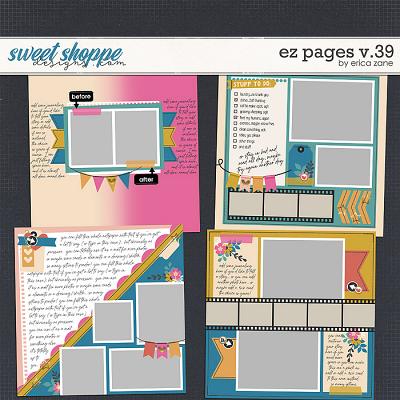 EZ Pages v.39 Templates by Erica Zane