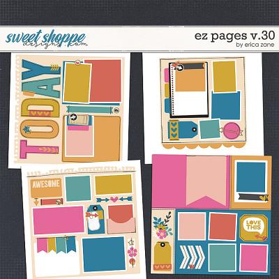 EZ Pages v.30 Templates by Erica Zane