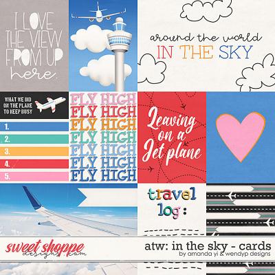 Around the world: In the sky - cards by Amanda Yi & WendyP Designs