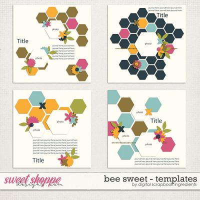 Bee Sweet Templates by Digital Scrapbook Ingredients