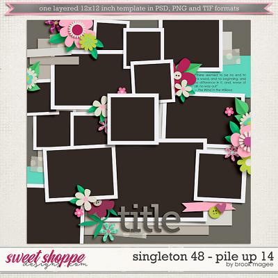 Brook's Templates - Singleton 48 - Pile Up 14 by Brook Magee 