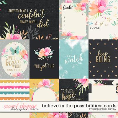 Believe in the Possibilities: Cards by Kristin Cronin-Barrow