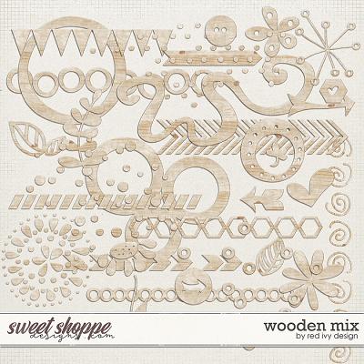 Wooden Mix by Red Ivy Design