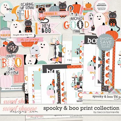 Spooky & Boo Print Collection by Becca Bonneville