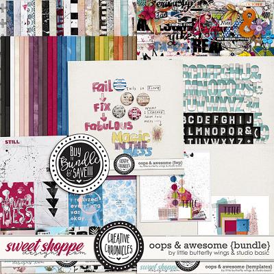 Creative Chronicles: Oops & Awesome Bundle by Little Butterfly Wings & Studio Basic 