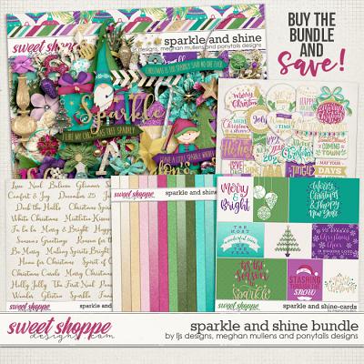Sparkle and Shine Bundle by LJS Designs, Meghan Mullens, and Ponytails