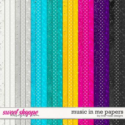 Music in Me Papers by River Rose Designs