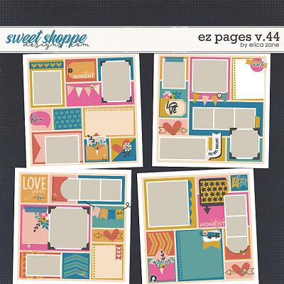 EZ Pages v.44 Templates by Erica Zane