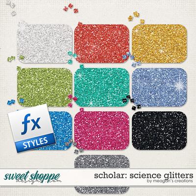 Scholar: Science Glitters by Meagan's Creations