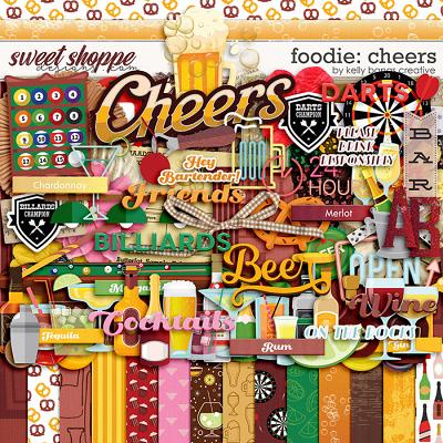 Foodie: Cheers by Kelly Bangs Creative