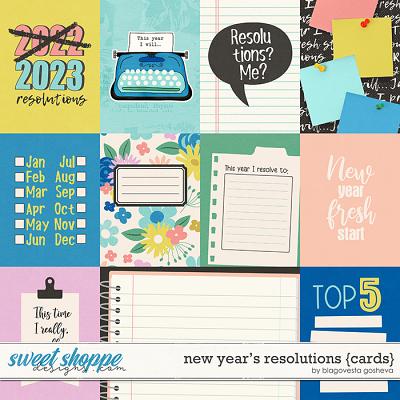 New Year's Resolutions {cards} by Blagovesta Gosheva