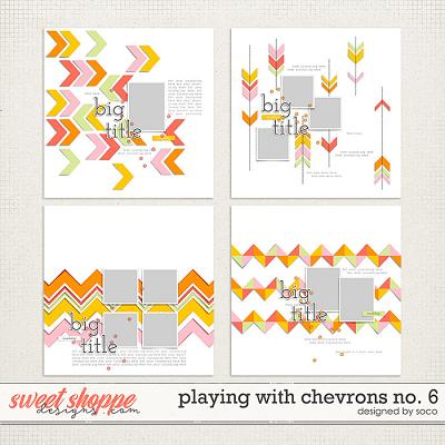 Playing With Chevrons No. 6 | Designed by Soco