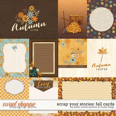 Scrap Your Stories: Fall- CARDS by Studio Flergs & Kristin Cronin-Barrow