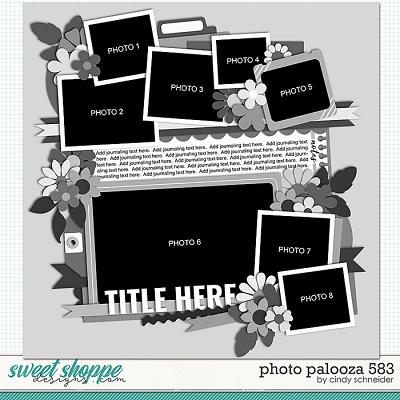 Cindy's Layered Templates - Photo Palooza 583 by Cindy Schneider