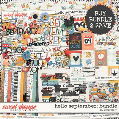 Hello September: bundle by Amanda Yi