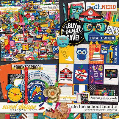 Rule the School Bundle by Clever Monkey Graphics