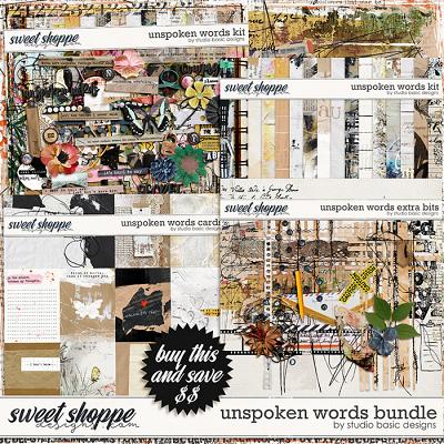 Unspoken Words Bundle by Studio Basic