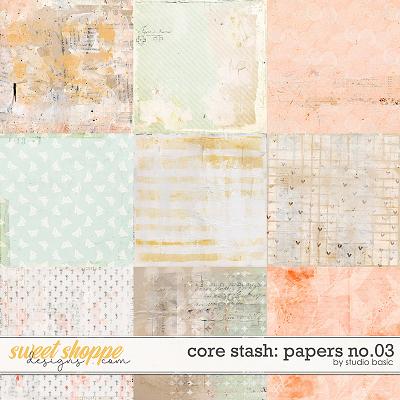 Core Stash: Papers No3 by Studio Basic