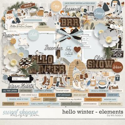 Hello Winter | Elements - by Kris Isaacs