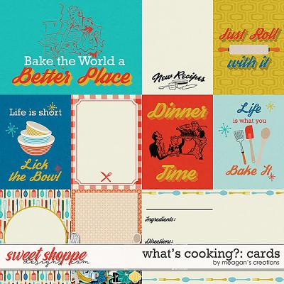 What's Cooking?: Cards by Meagan's Creations