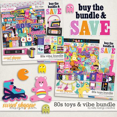 80's Toys and Vibe MEGA Bundle by Kelly Bangs Creative