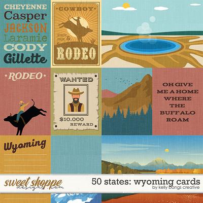 50 States: Wyoming Cards by Kelly Bangs Creative