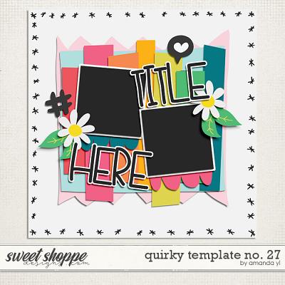Quirky template no. 27 by Amanda Yi