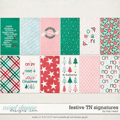 Festive TN Signatures by Traci Reed