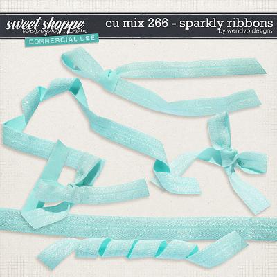 CU MIx 266 - Sparkly ribbons by WendyP Designs