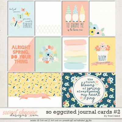 So Eggcited Journal Cards 2 by Traci Reed