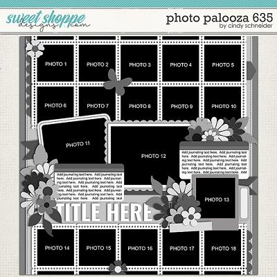 Cindy's Layered Templates - Photo Palooza 635 by Cindy Schneider