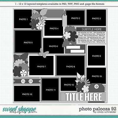 Cindy's Layered Templates - Photo Palooza 92 by Cindy Schneider