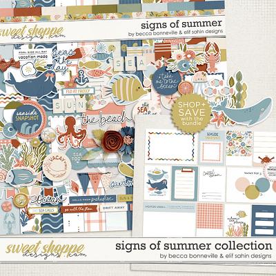 Signs of Summer Collection by Becca Bonneville & Elif Sahin Designs