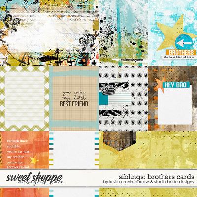 Siblings: Brothers Cards by Kristin Cronin-Barrow and Studio Basic Designs
