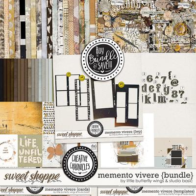 Creative Chronicles: Memento Vivere Bundle by Little Butterfly Wings & Studio Basic
