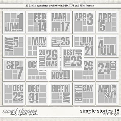 Simple Stories 15 by LJS Designs  