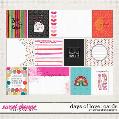 Days of Love Journal Cards by Connection Keeping