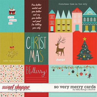 So Very Merry Cards by Kelly Bangs Creative